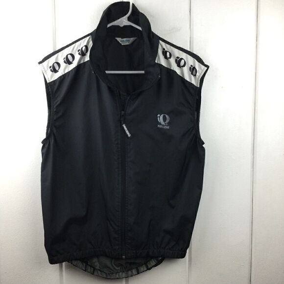 PEARL iZUMI Zephrr Cycling Vest Athletic Biking Black & White, Size Medium - Picture 1 of 16